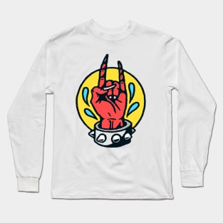 Satan's Hand Long Sleeve T-Shirt